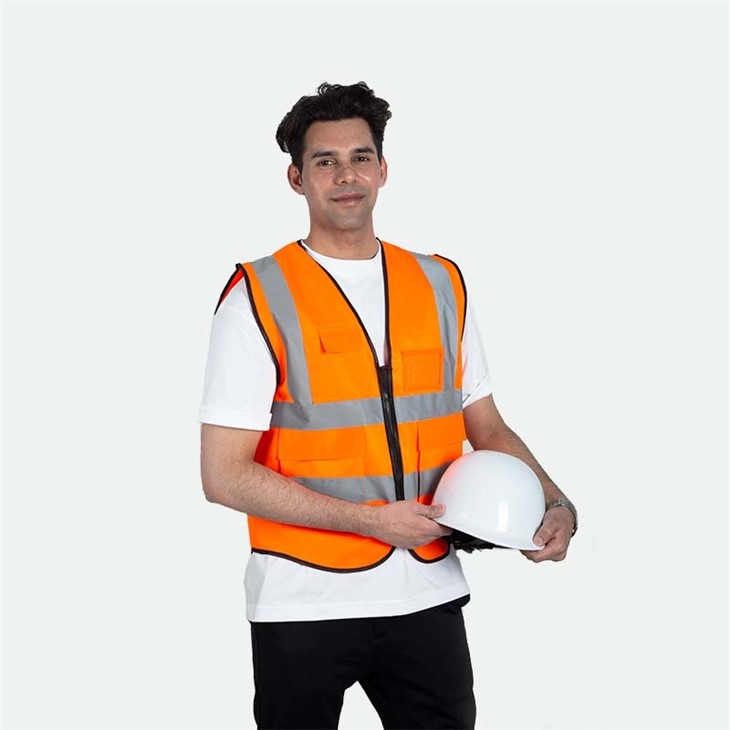 Radians SV2Z, Economy Class 2 Mesh Safety Vest With Zipper