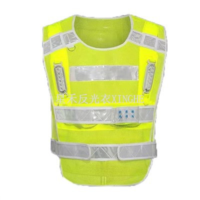 Infheictheacht Fheabhsaithe Vest Machnamhach Sábháilteachta LED