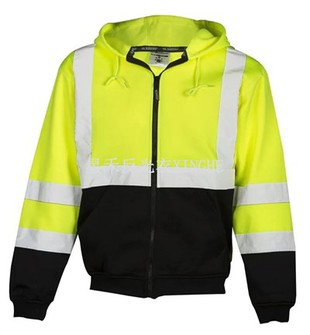 Geansaí Hoodie HiVi Le Zipper