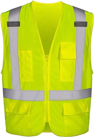 Vest Sábháilteachta Buí Fluaraiseacha